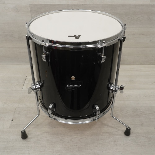 Used Ludwig 14x14 Accent CS Custom Floor Tom Black 40015-S000324826