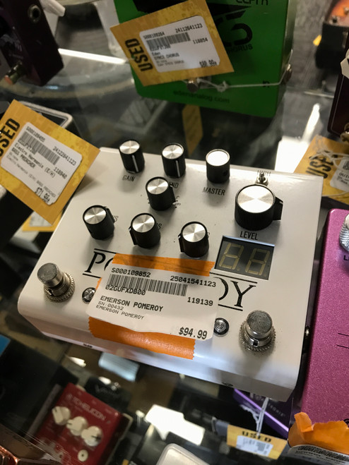 Vist Large View of Product Image Which is Used EMERSON POMEROY Distortion Pedal