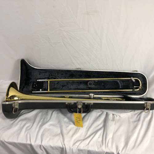 Vist Large View of Product Image Which is Used Bundy TROMBONE Vintage Tigger Trombone