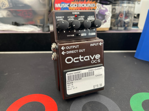 Used Boss OC-5 Guitar Effect 40085-S000104881