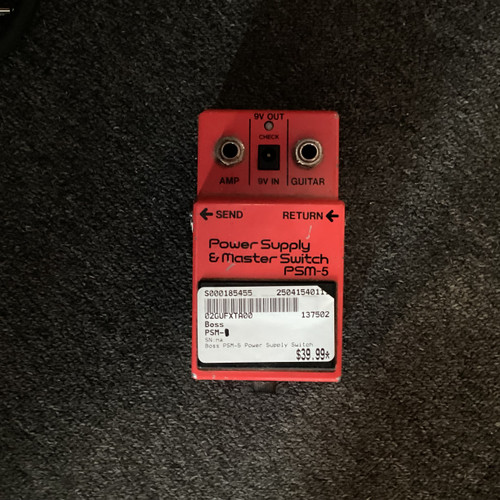 Used Boss PSM-5 Controller Pedal 40111-S000185455
