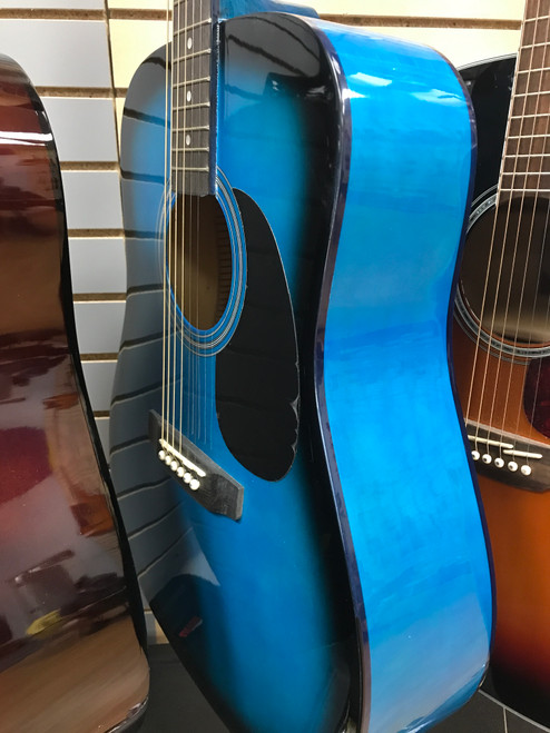 Vist Large View of Product Image Which is Used STADIUM STD-42 Laminate Top Acoustic Guitar Blue 41123-S000109867
