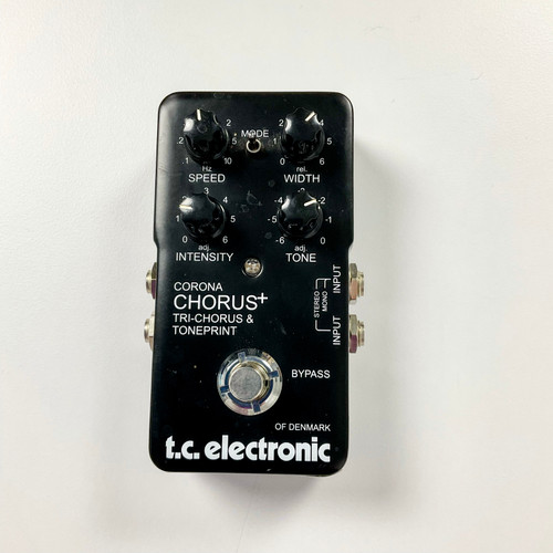 Used TC Electronic CORONA CHORUS+ TRI-CHORUS TONEPRINT Guitar Effects Pedal 41103-S000055333