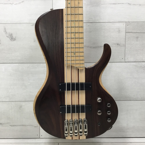 Used Ibanez BTB BTB685MSC 5 String Bass Guitar Wood  40051-S000114202
