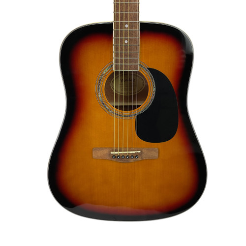 Vist Large View of Product Image Which is Used Mitchell D120SB Laminate Top Acoustic Guitar Sunburst 41120-S000032811
