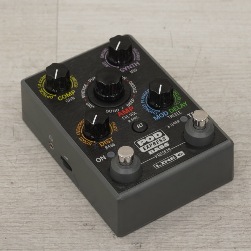 Used Line 6 POD Express Bass Multi-FX Pedal 40015-S000324883