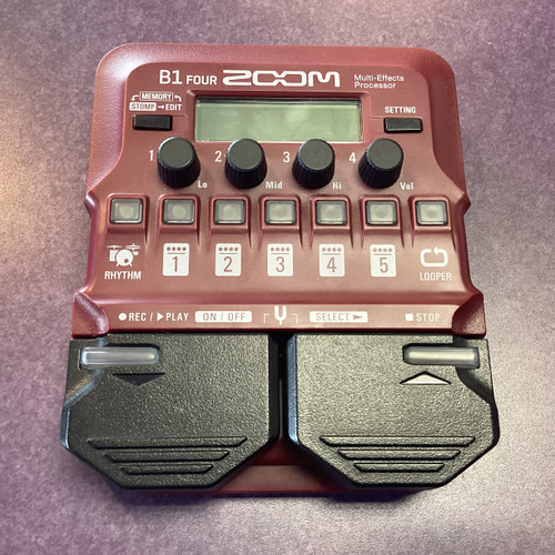 Used Zoom B1 FOUR Multi-FX Pedal 40111-S000185500