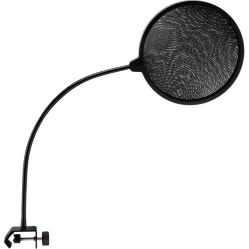 Vist Large View of Product Image Which is New Pop Filter w/Clamp Gooseneck