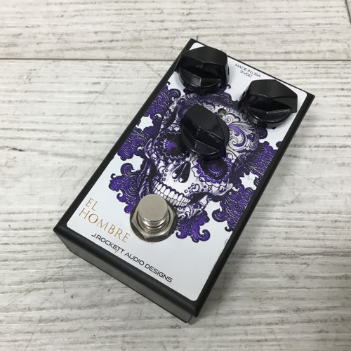 Used J. Rockett Audio Designs El Hombre Overdrive Pedal 40051-S000114219
