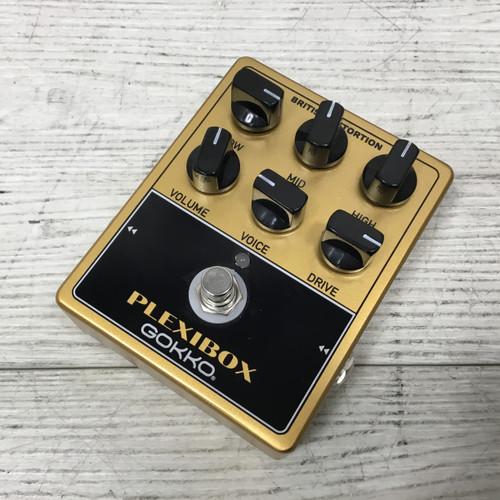 Used Gokko Plexi Box British Overdrive Pedal 40051-S000114228