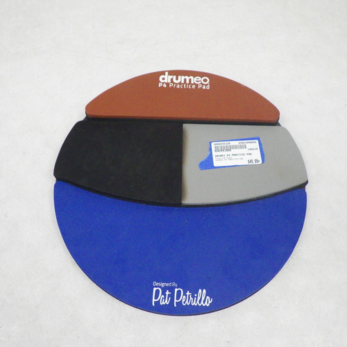 Used Drumeo P4 Drum Practice Pad 40042-S000255329