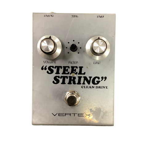 Used Vertex STEEL STRING CLEAN DRIVE Guitar Effect 40083-S000151200