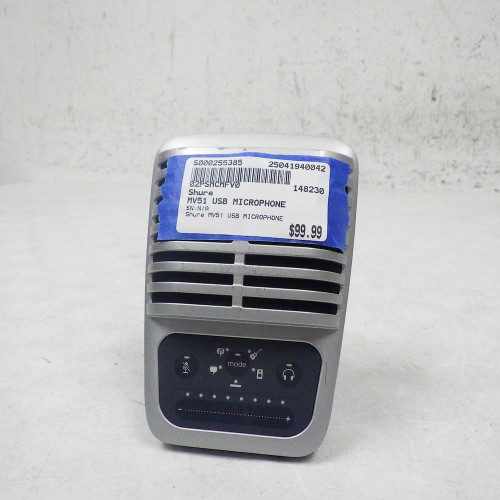 Used Shure MV51 USB Microphone 40042-S000255385