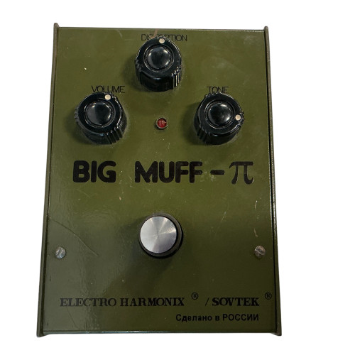 Vist Large View of Product Image Which is Used Electro Harmonix (E/H) BIG MUFF PI V7 RUSSIAN Vintage Distortion/Overdrive Pedal 40009-S000304217