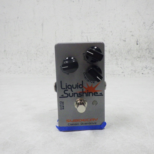 Used Subdecay Liquid Sunshine Overdrive Pedal 40042-S000255407