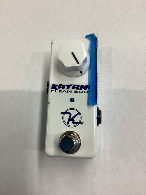 Used Keeley KATANA CLEAN BOOST Boost Pedal 40107-S000151657