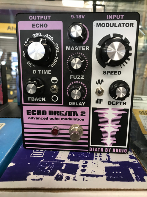 Vist Large View of Product Image Which is Used Death By Audio ECHO DREAM 2 Guitar Effects Pedal 41123-S000109913