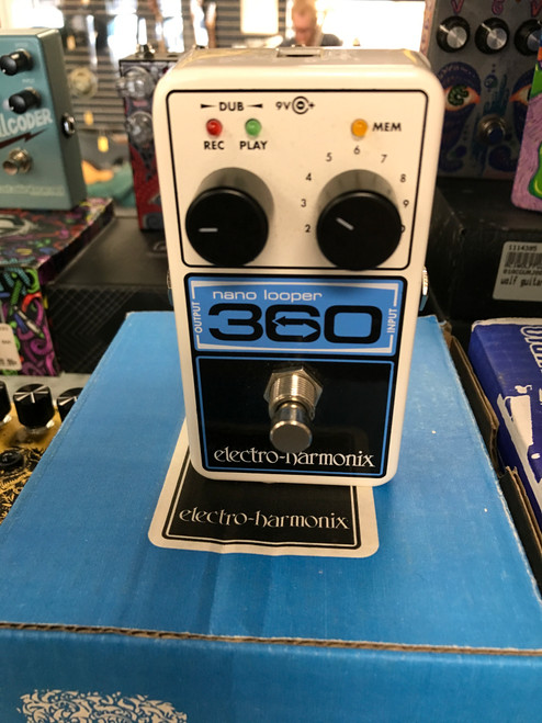Vist Large View of Product Image Which is Used Electro Harmonix (E/H) NANO LOOPER 360 Looper Pedal 41123-S000109915