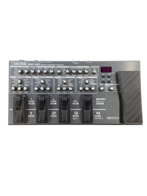 Vist Large View of Product Image Which is Used Boss ME-80 Multi FX Floorboard w/AC 41115-S000111599