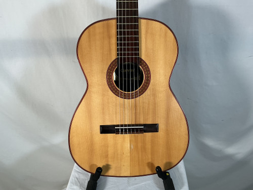 Used Giannini AWN85 MADE IN BRAZIL CLASSICAL Vintage Solid Top Acoustic Guitar Natural 40012-S000300165