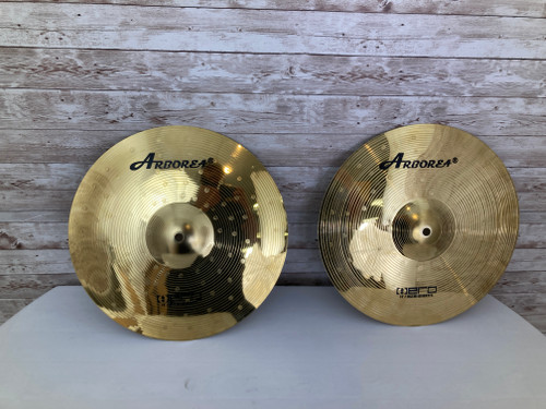 Used ARBOREA AERO 14" Hi Hat Cymbals  41112-S000096406