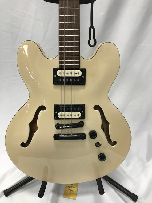 Vist Large View of Product Image Which is Used Epiphone DOT STUDIO ALPINE Vintage Semi-Hollow Electric Guitar White 6-String