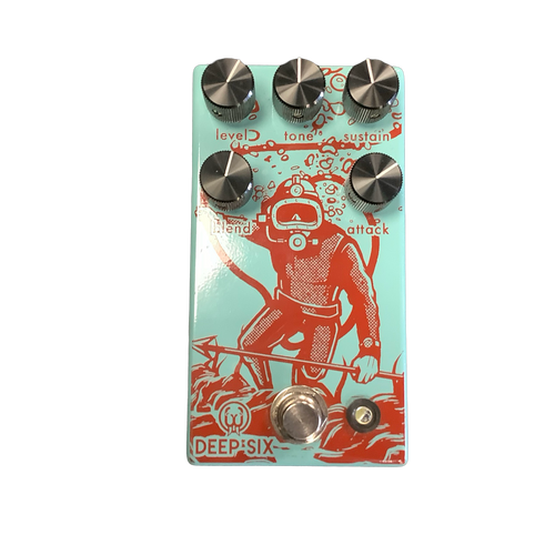 Used Walrus Audio DEEP SIX COMPRESSOR Compressor Pedal 40083-S000151275