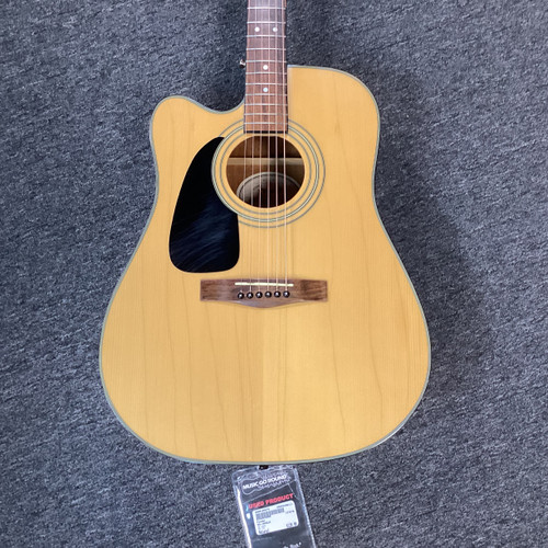 Used Fender DG-10CELH Laminate Top Acoustic Guitar Natural 40111-S000185675
