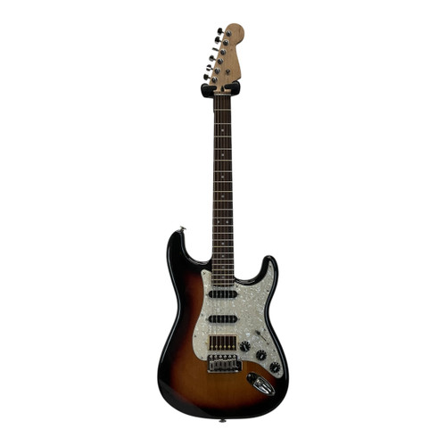 Used No Brand Partcaster Mighty Mite Neck S Type Electric Guitar Sunburst 6-String 41117-S000049737