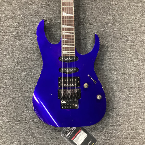 Used Ibanez RG760 Super S Electric Guitar Blue 6-String 40111-S000185694