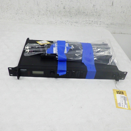 Used Shure ULXD4D with Wireless Lav Microphone And Antenna  40042-S000255657
