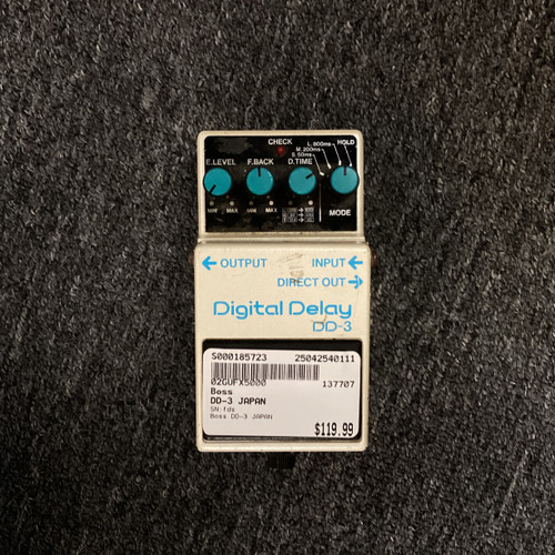 Used Boss DD-3 JAPAN Delay Pedal 40111-S000185723