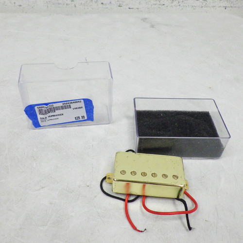Used Gold Humbucker Guitar Pickup 40042-S000255722