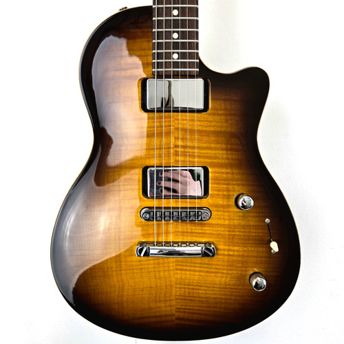 Used Tom Anderson ATOM ELECTRIC GUITAR LP Type Electric Guitar Tobacco Sunburst 6-String 41124-S000202821
