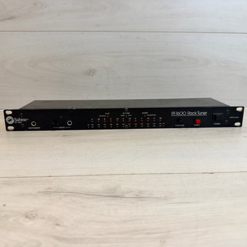 Vist Large View of Product Image Which is Used Sabine RT1600 Guitar And Bass Rack Tuner