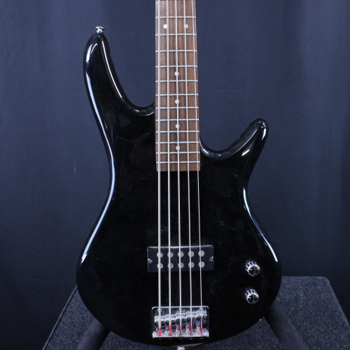 Used Ibanez GIO SOUNDGEAR 5-STRING BASS Bass Guitar Black 5-String 40123-S000128729