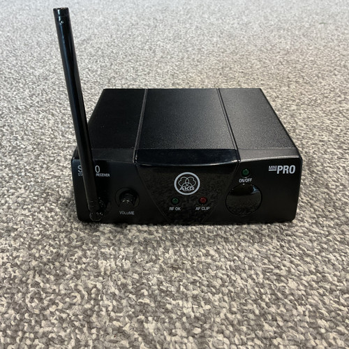 Used AKG HT40/SR40 WIRELESS MIC/RECEIVER SYSTEM 41106-S000091998
