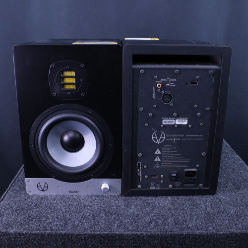 Used EVE AUDIO SC207 STUDIO MONITOR PAIR Powered Studio Monitor 40123-S000128769