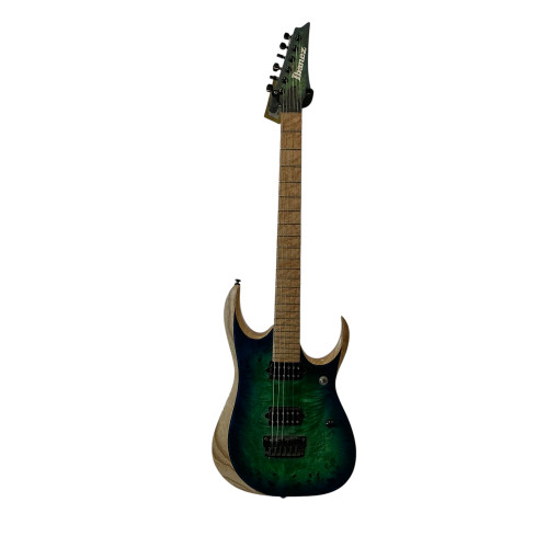 Used Ibanez RGD1X6MPB Baritone Electric Guitar Green 40009-S000284001 Vist Large View of Product Image Which is Used Ibanez RGD1X6MPB Baritone Electric Guitar Green