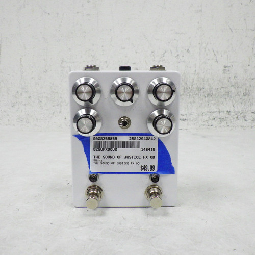 Used the Sound of Justice Overdrive Pedal 40042-S000255859
