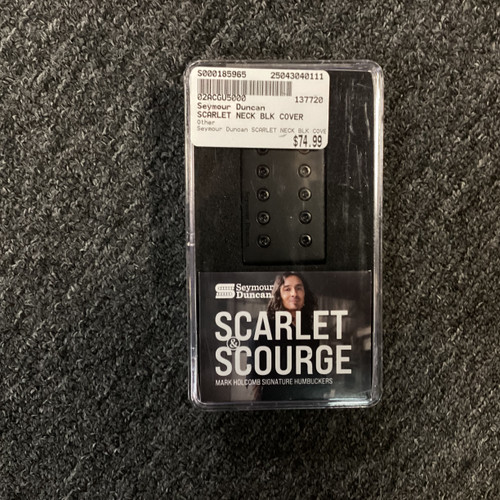 Vist Large View of Product Image Which is Used Seymour Duncan SCARLET NECK BLK COVER Guitar Pickup 40111-S000185965