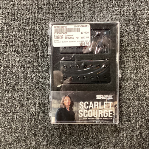 Vist Large View of Product Image Which is Used Seymour Duncan SCARLET SCOURGE 7ST BLK COVER Guitar Pickup 40111-S000185967