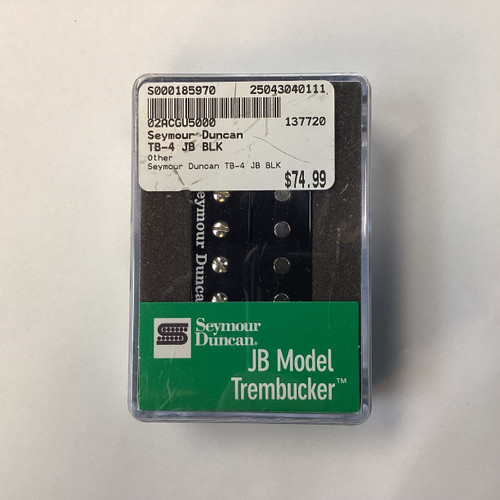 Vist Large View of Product Image Which is Used Seymour Duncan TB-4 JB BLK Guitar Pickup 40111-S000185970