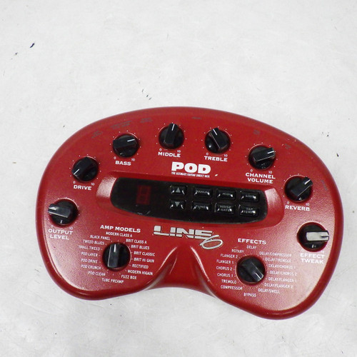 Used Line 6 POD Floorboard Multi Effects Pedal 40042-S000255920