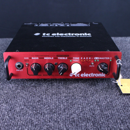 Used TC Electronic BH 250 BASS HEAD Rackmount Bass Amplifier Head 40123-S000128864