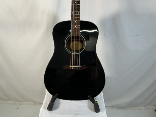 Used Fender CD-60BLK Laminate Top Acoustic Guitar Black 40012-S000300556