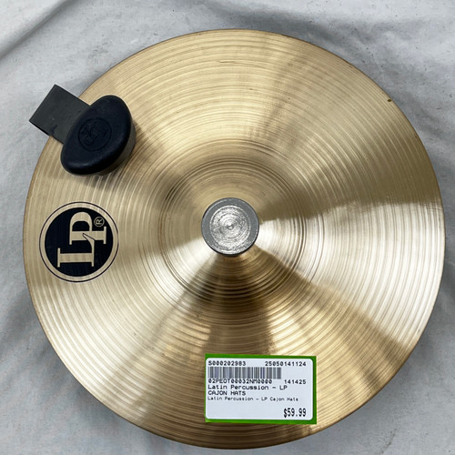 Used Latin Percussion - LP CAJON HATS Percussion Instrument 41124-S000202983