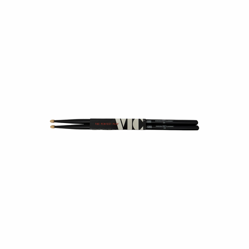 New VIC FIRTH AMERICAN CLASSIC - 5A - BLACK 41126-ZILDJIAN-5AB