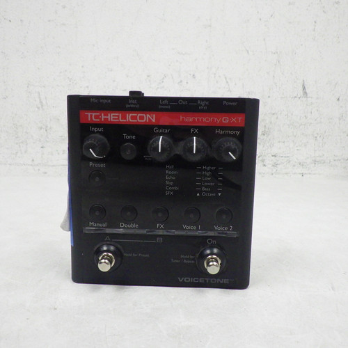 Used TC Helicon Harmony G-XT Vocal Effects Pedal 40042-S000256102