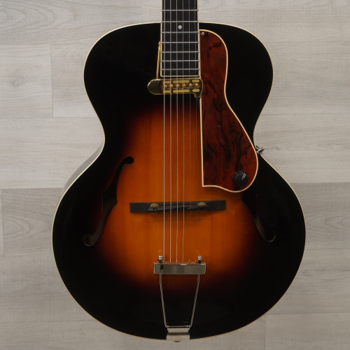 Used The Loar LH-600-VS Solid Top Acoustic Guitar Sunburst 40015-S000325835